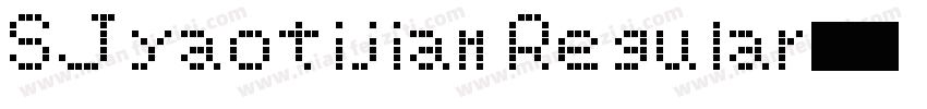 SJyaotijian Regular字体转换